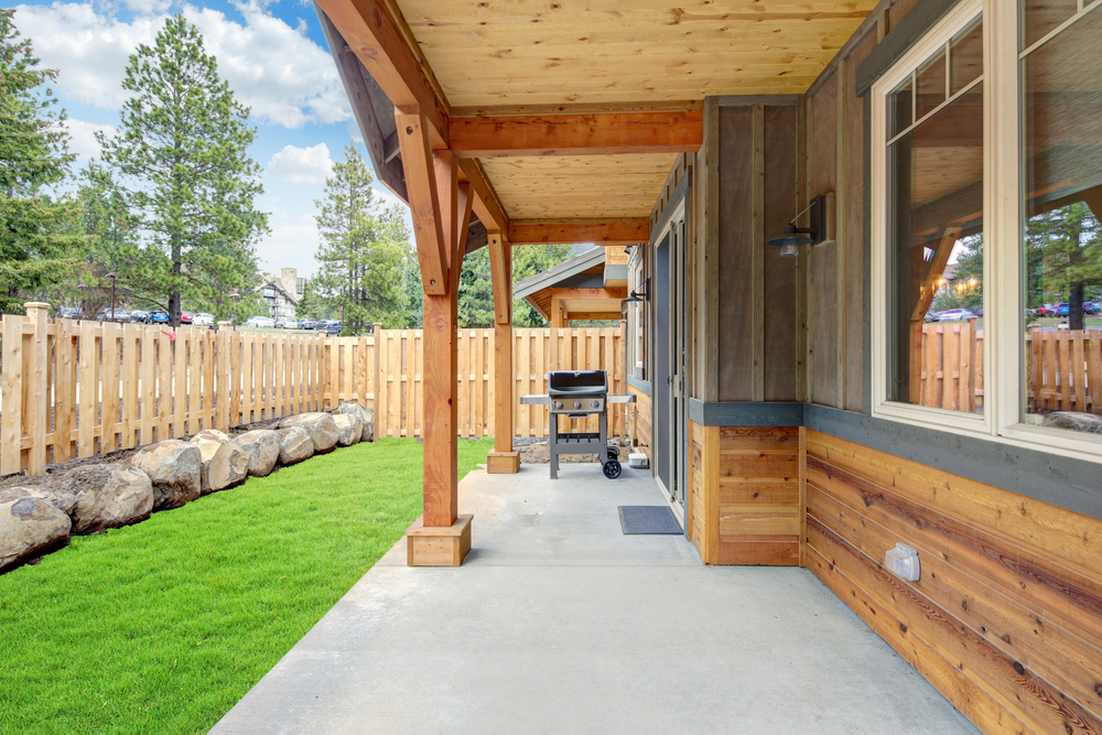 concrete patio for home